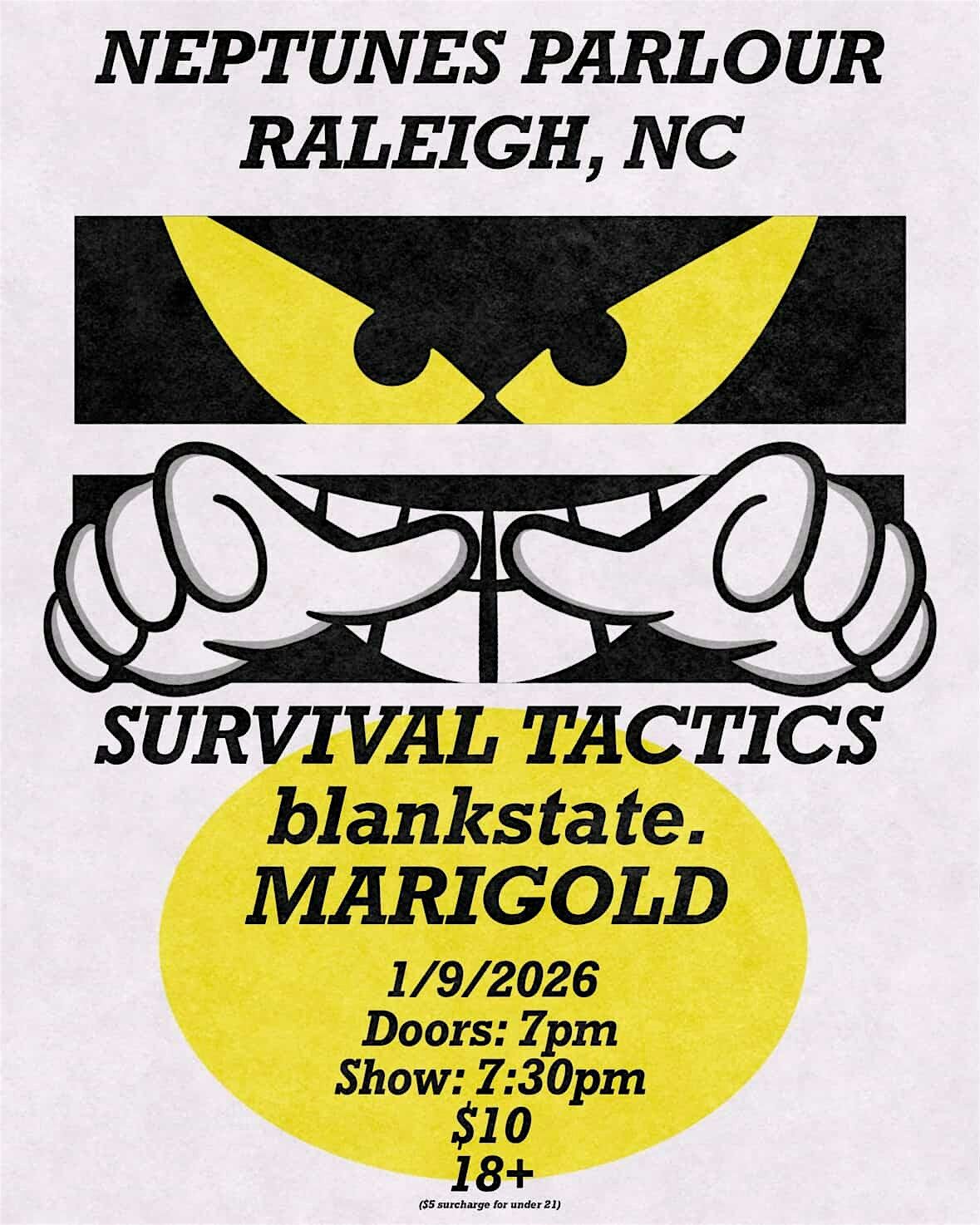 SURVIVAL TATICS \/\/ BLANKSLATE. \/\/ MARIGOLD