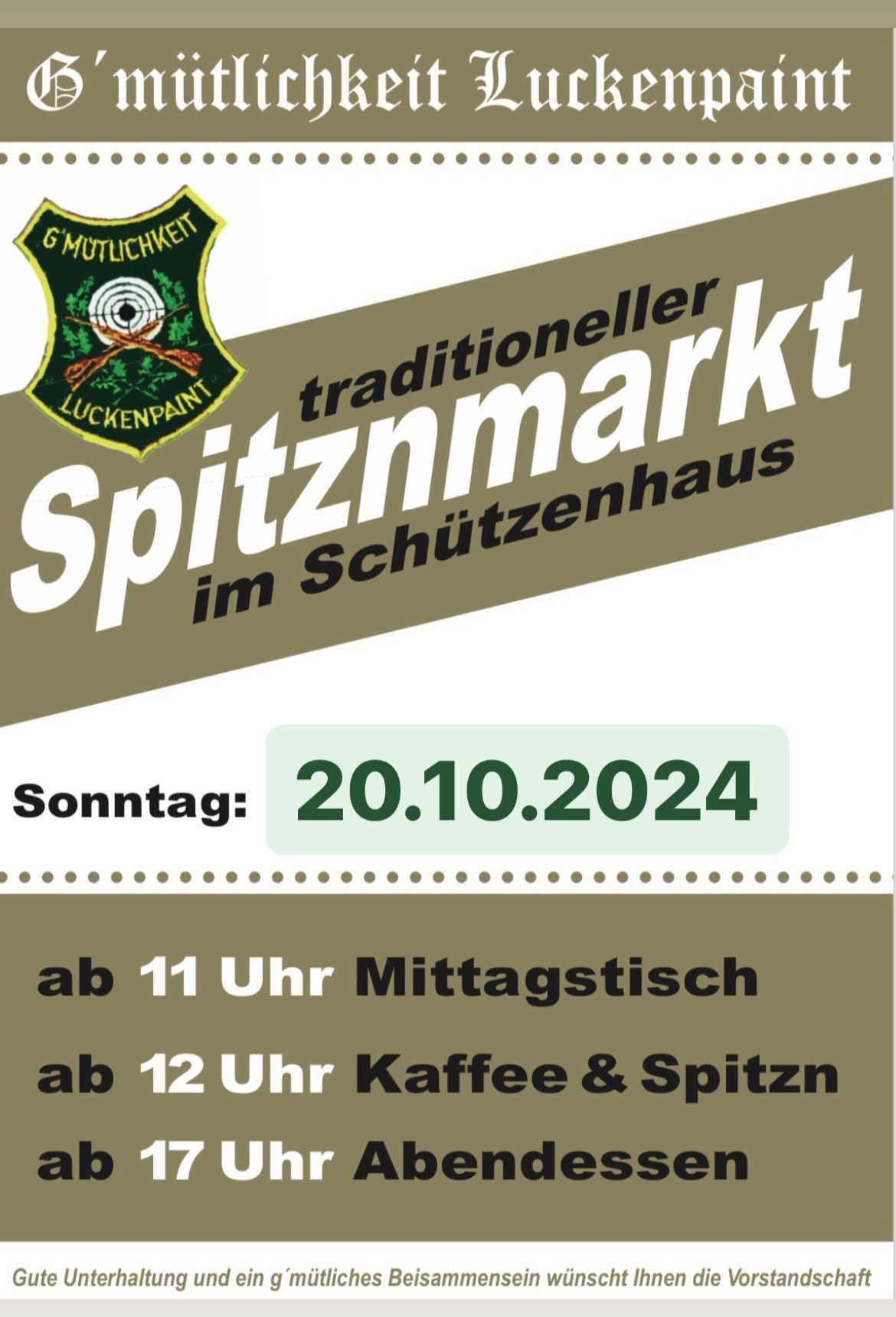 Spitz\u2018nmarkt Luckenpaint