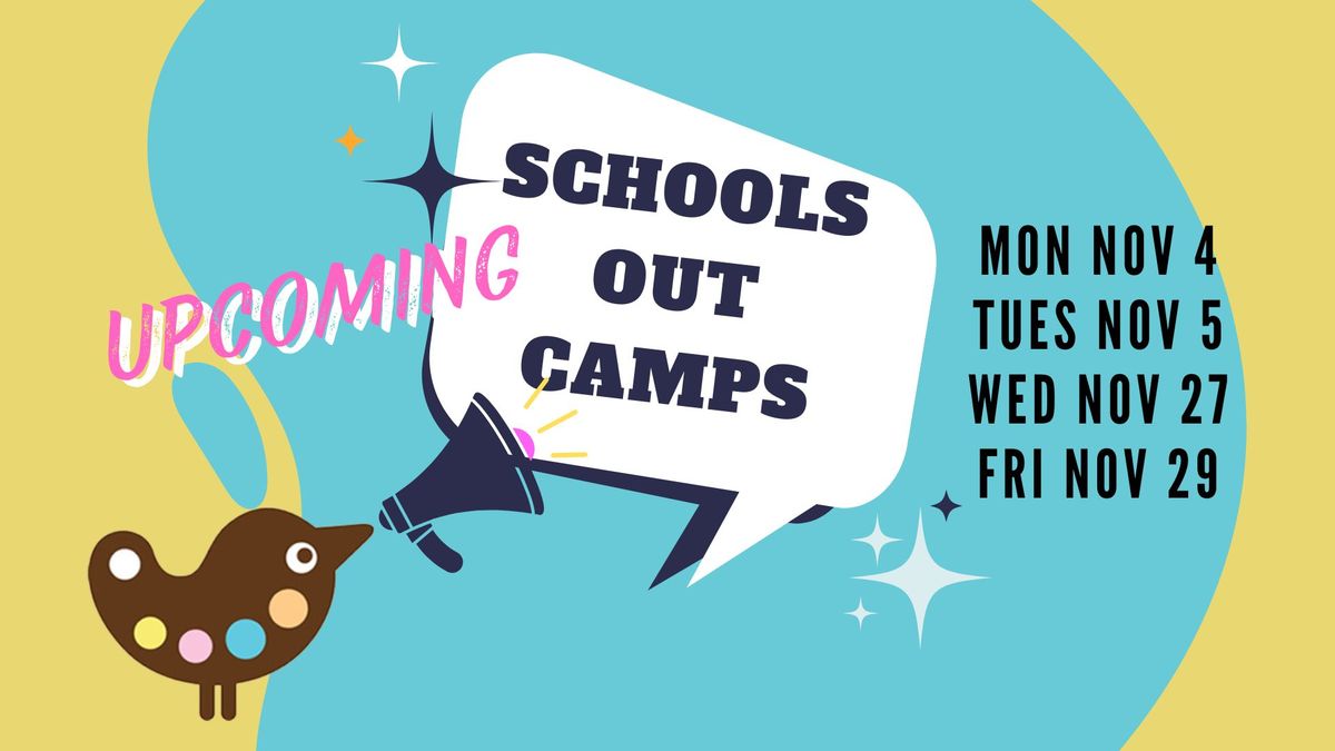 FULL DAY School's Out Art + Pottery Camp