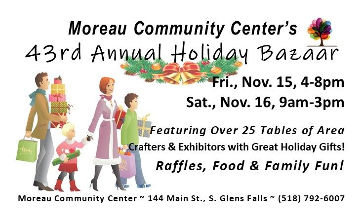 43rd Annual Holiday Bazaar & Afghan\/Quilt Raffle 