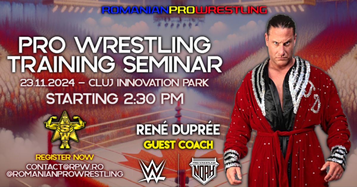 RPW X ASWA Pro Wrestling Training Seminar With Ren\u00e9 Dupr\u00e9e