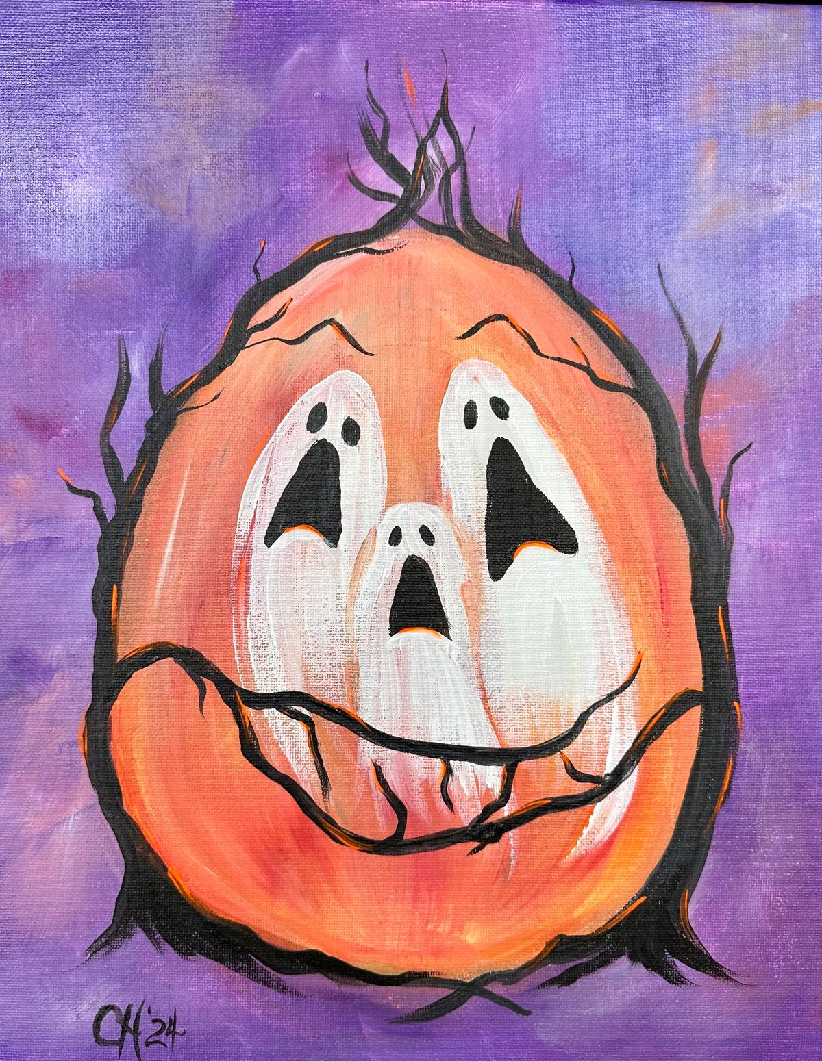 Pumpkin Spirits Paint Night