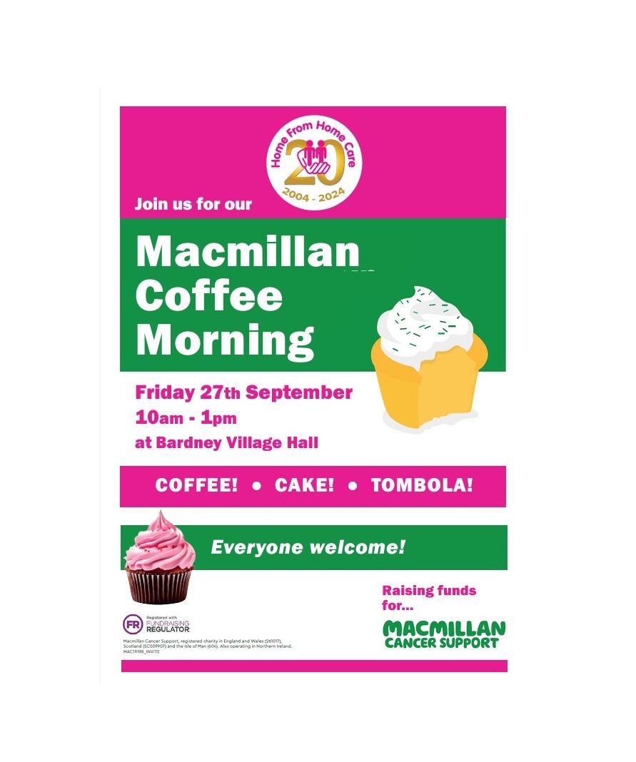 Macmillan Coffee Morning 