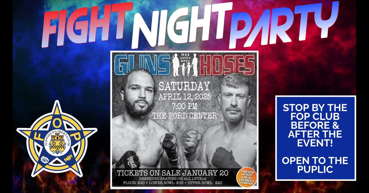 Guns & Hoses After Party at the FOP Club