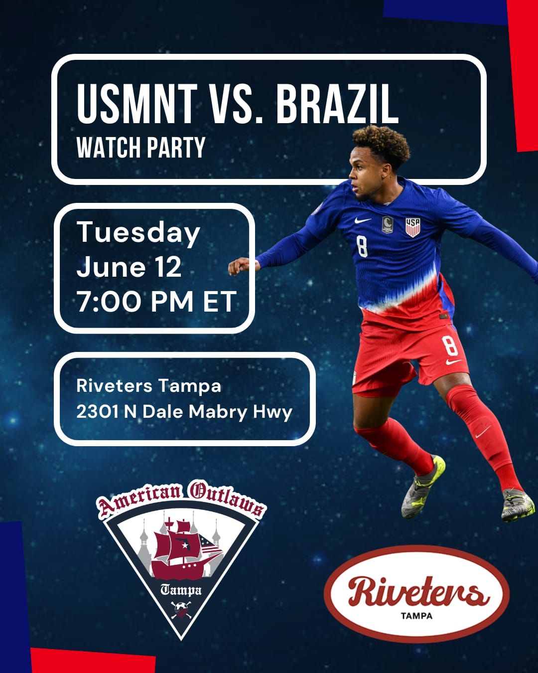 USMNT vs Brazil International Friendly Watch Party