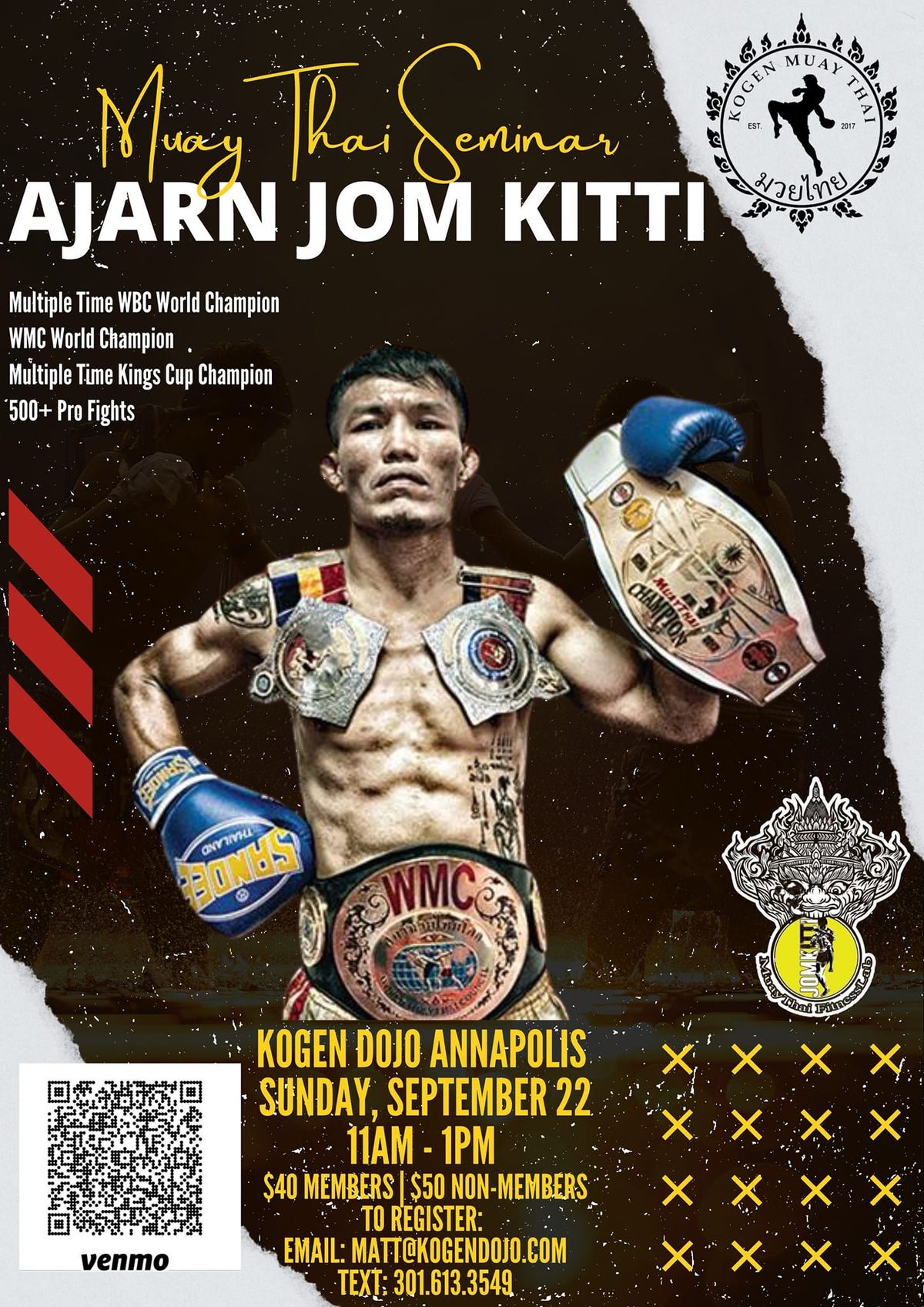 Jom Kitti Muay Thai Seminar 