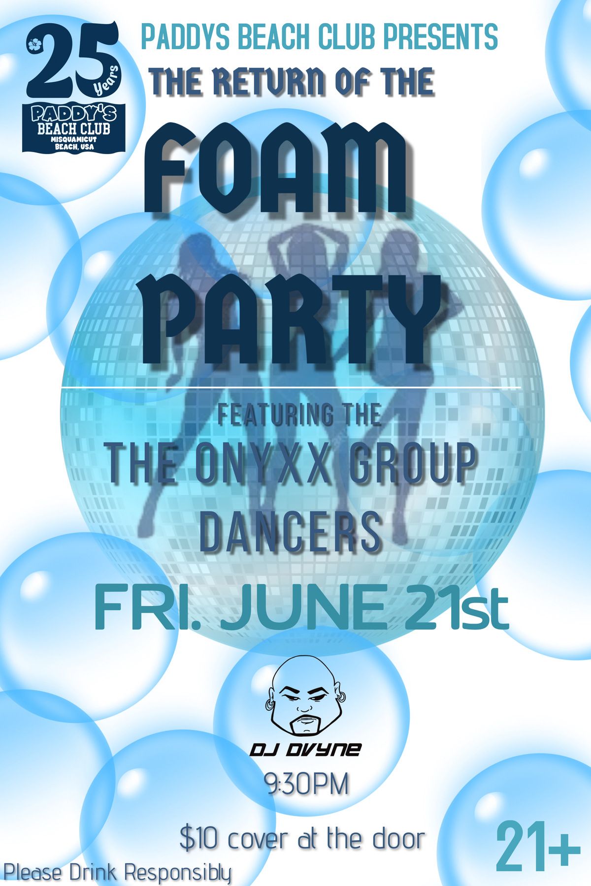 Foam Party Featuring The Onyx Girls