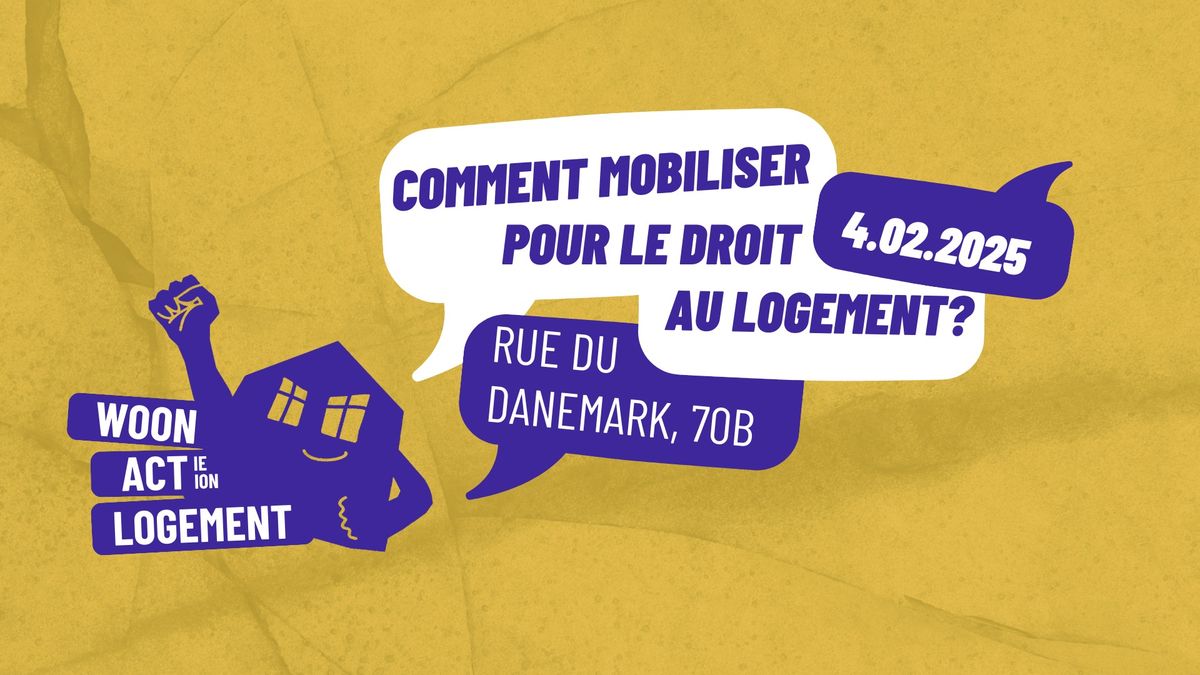 Lancement du guide de mobilisation "Woon Actie\u00b7on logement"