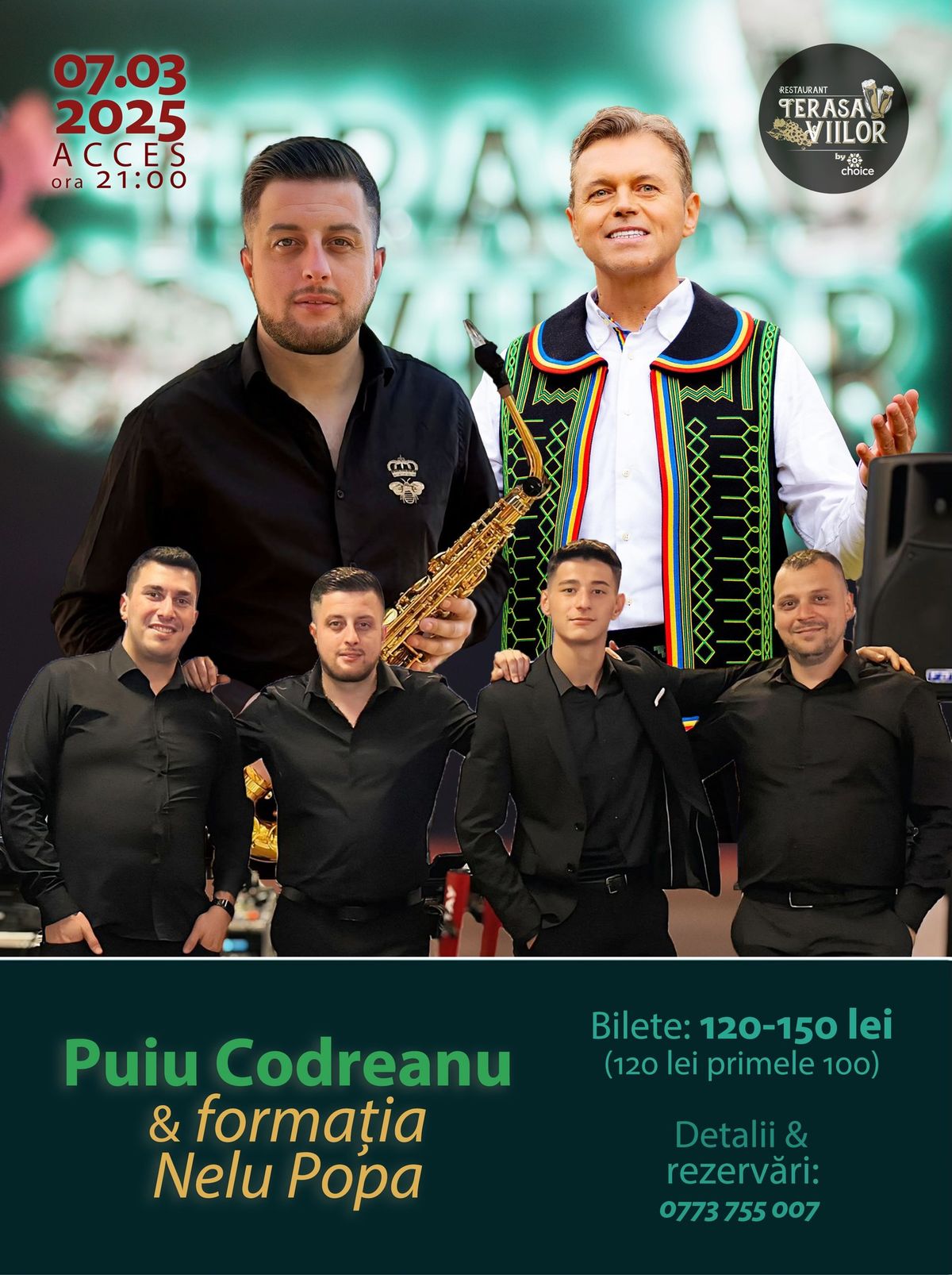 Puiu Codreanu & forma\u021bia Nelu Popa