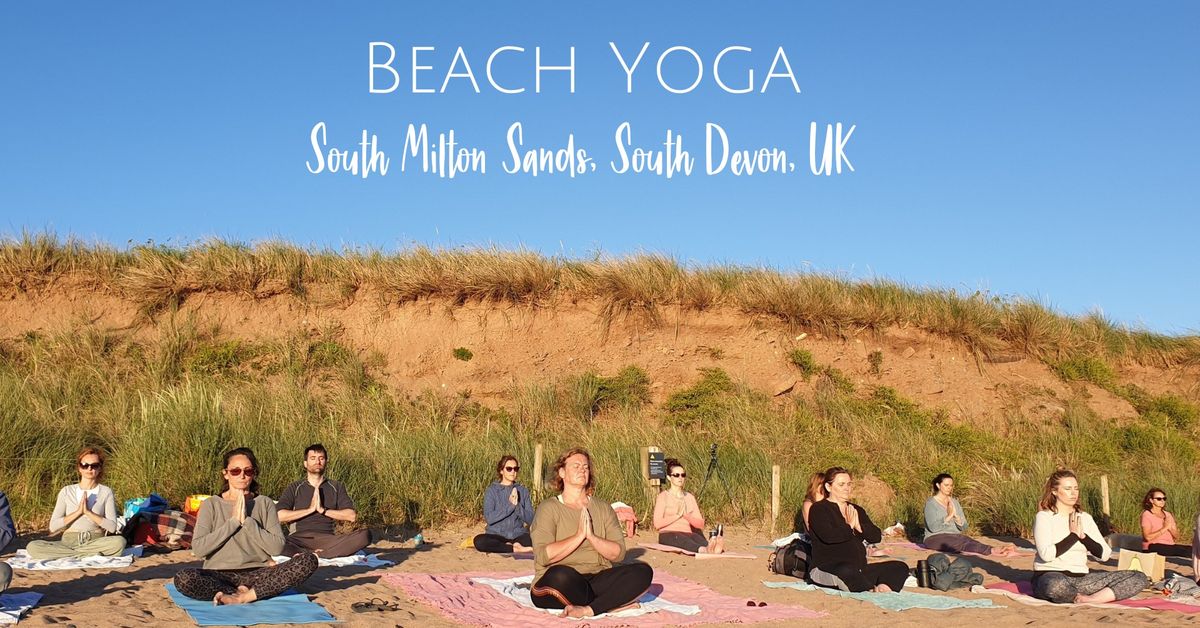 Beach Yoga | South Milton Sands (west end) | South Devon UK