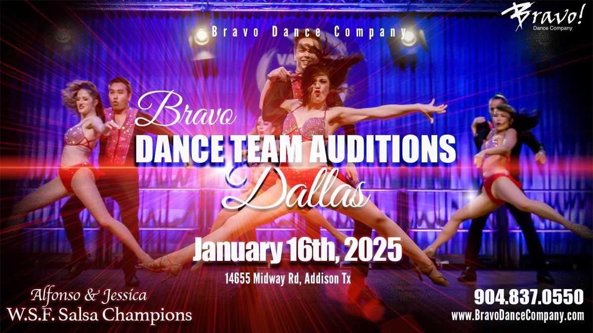 Salsa and Bachata Team Auditions\u2b50\ufe0fDallas, Tx