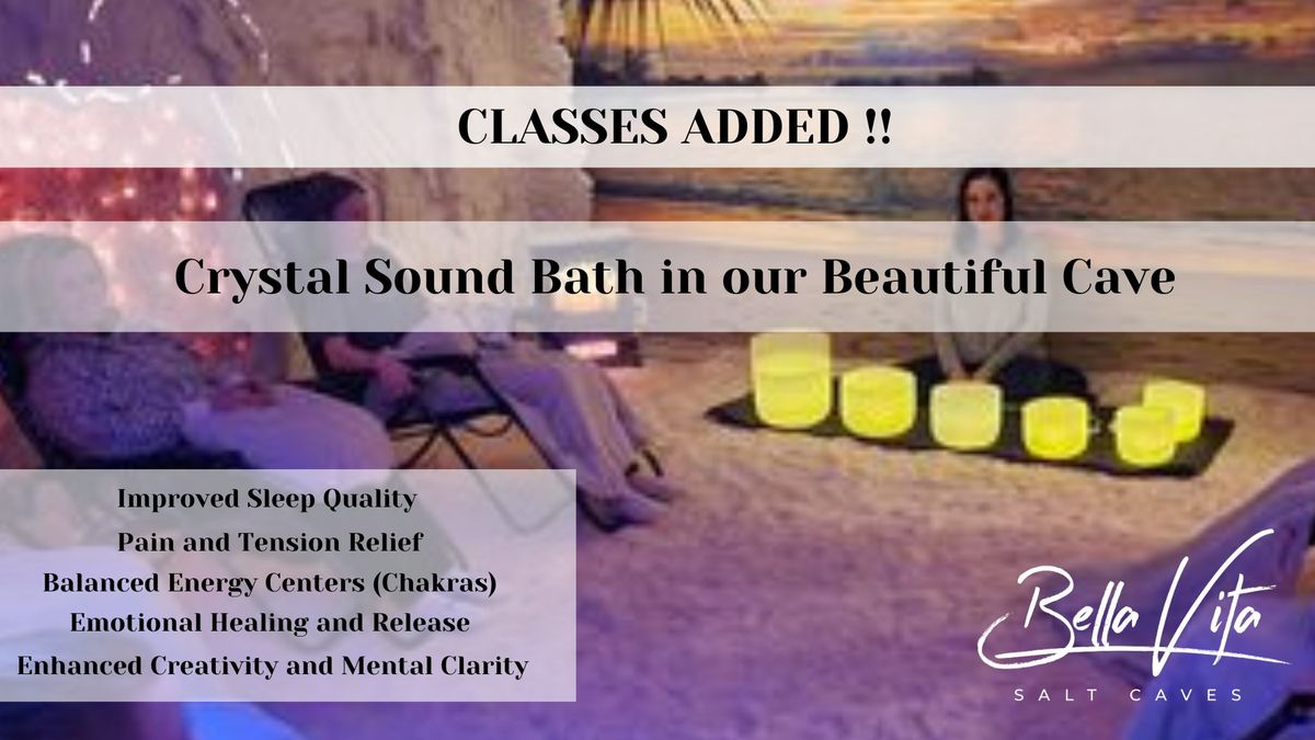 Sound Bath w\/ Crystal Bowls