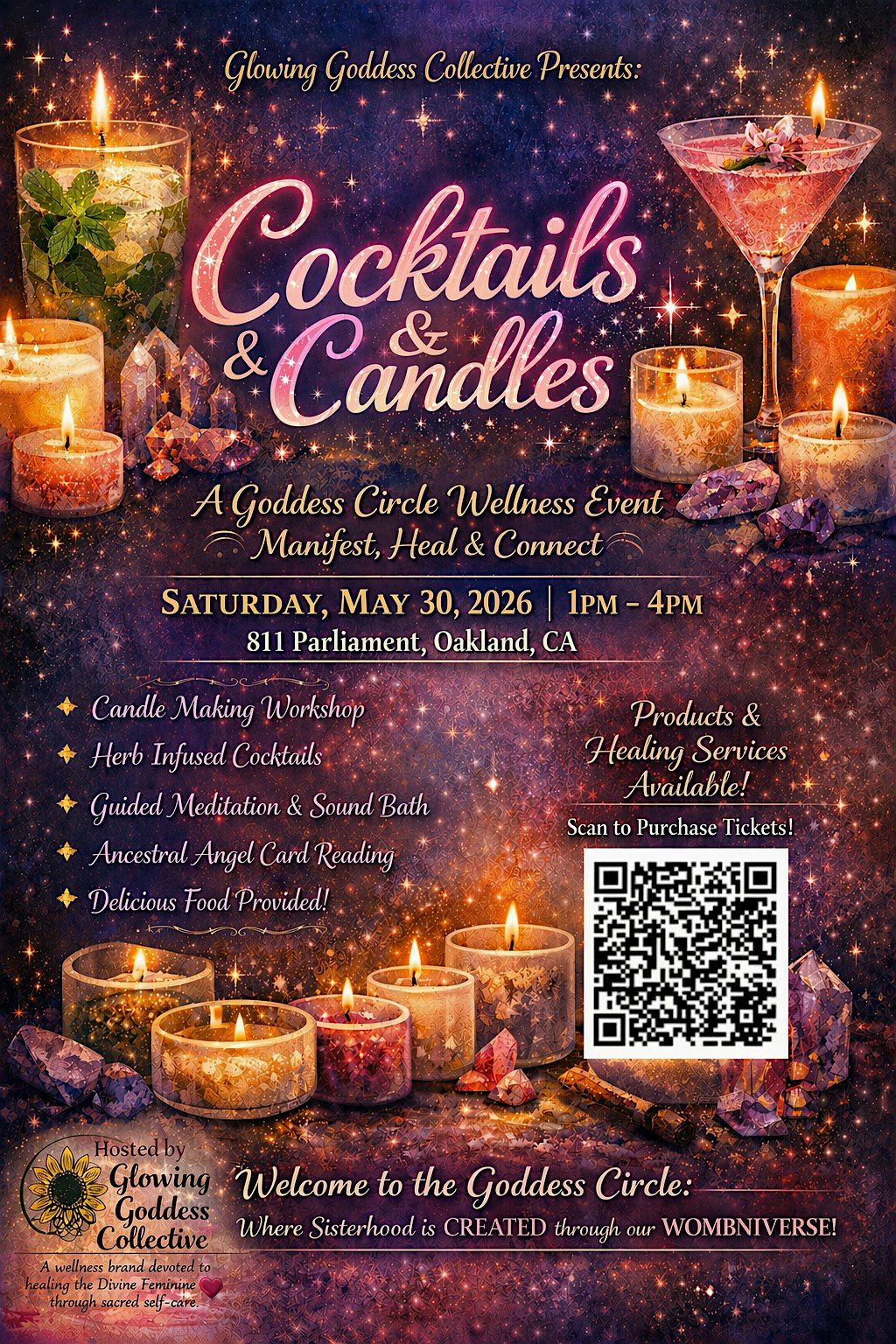 Cocktails & Candles: A Wellness Event