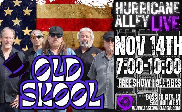 Hurricane Alley Live Presents: Old Skool