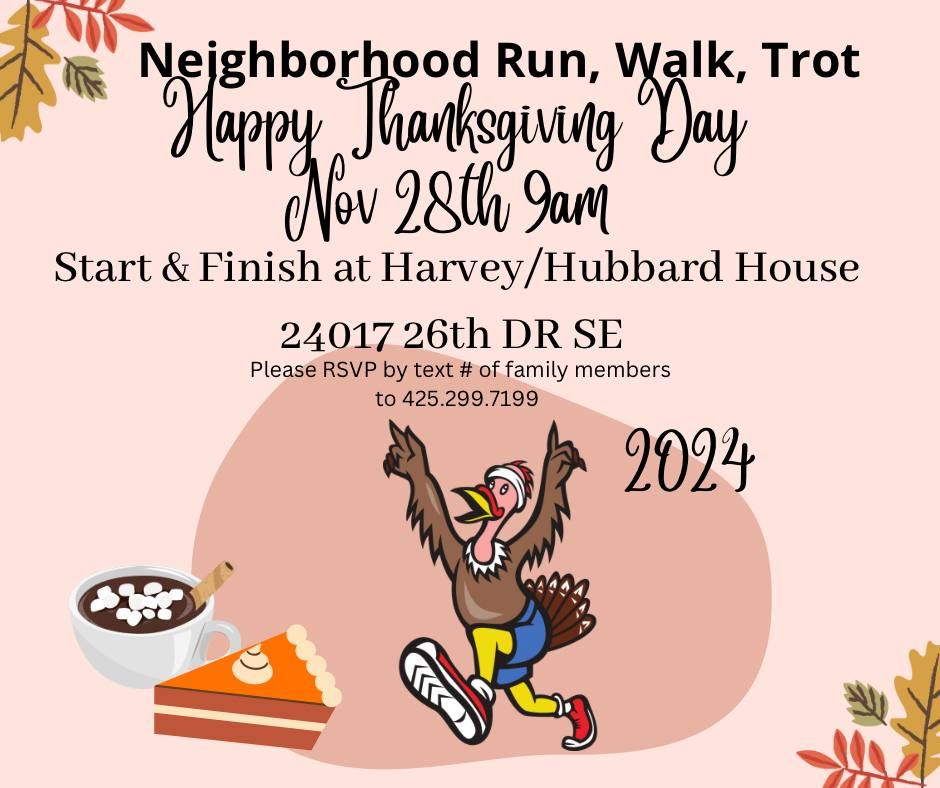 8th Annual Crest Thanksgiving Day Turkey Trot\/Walk\/Run\/Bike