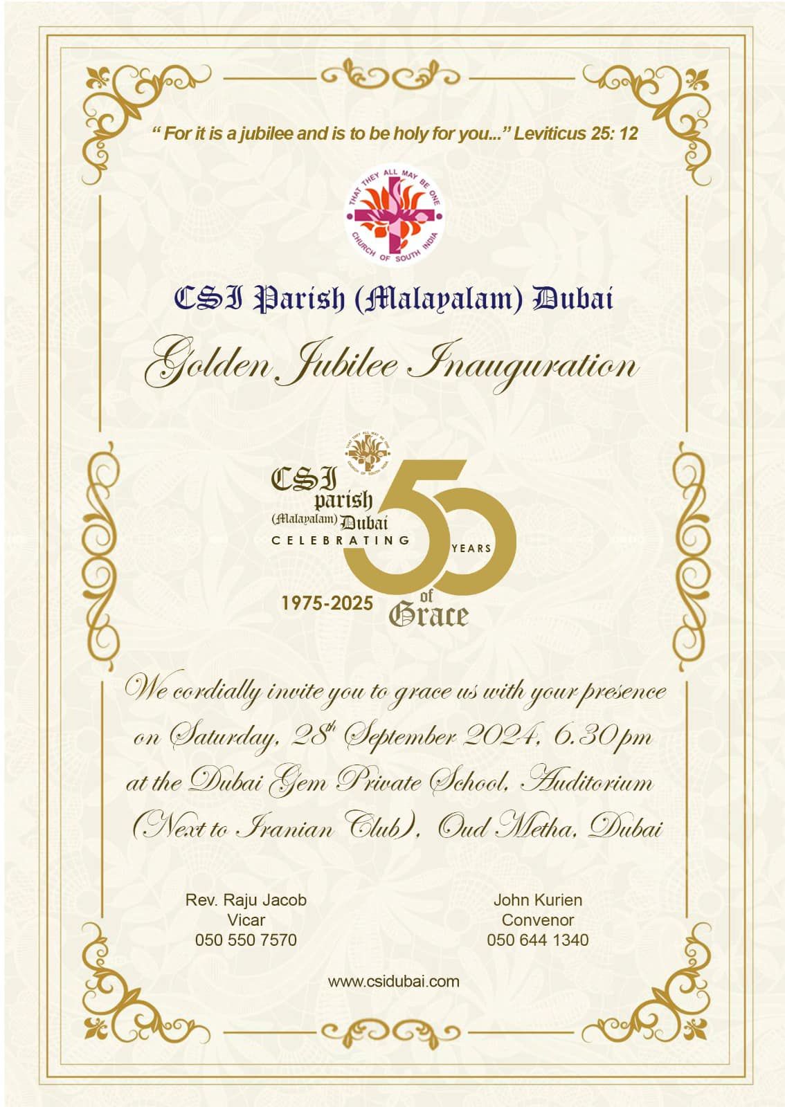 Golden Jubilee Inauguration