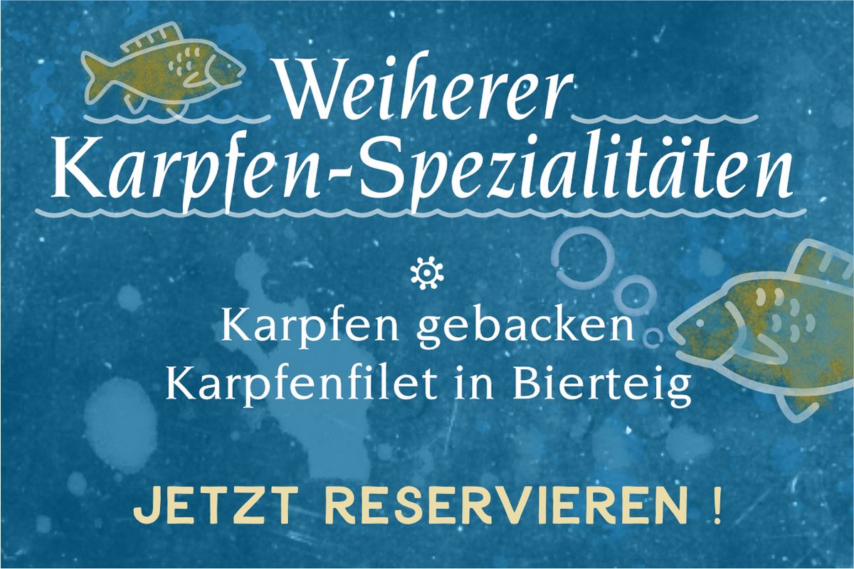 Weiherer Karpfen-Spezialit\u00e4ten