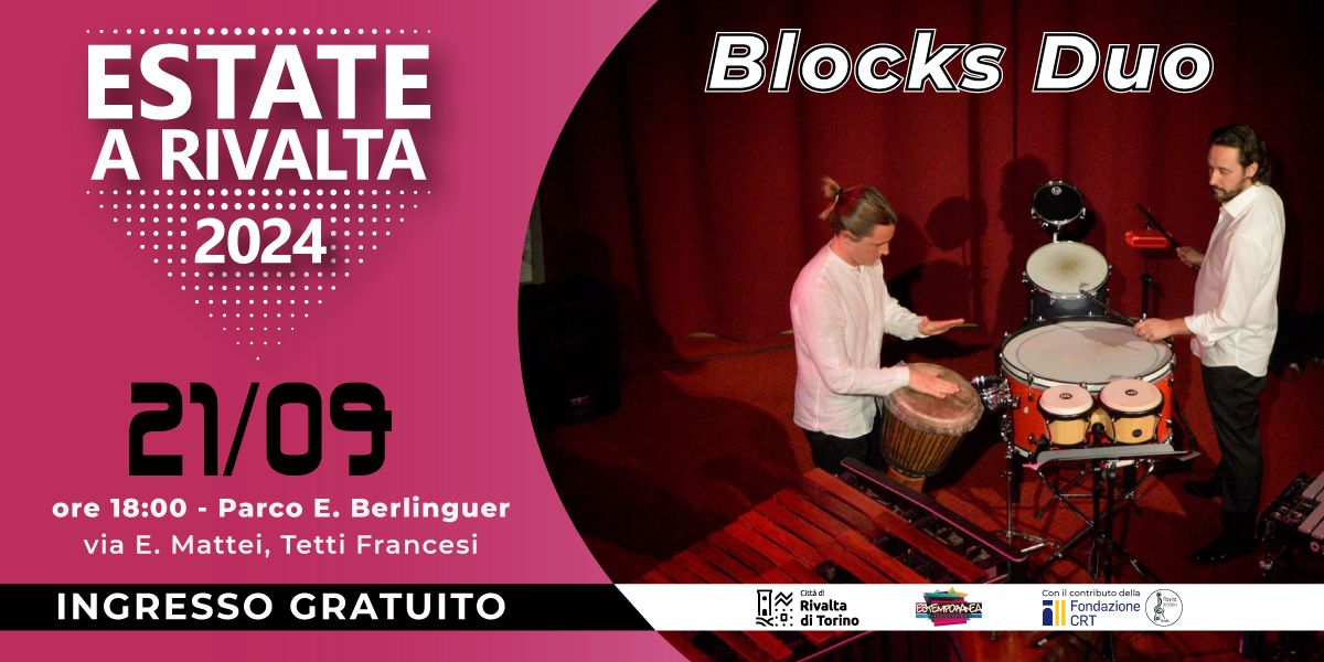 Parchi in Musica: "Blocks Duo"