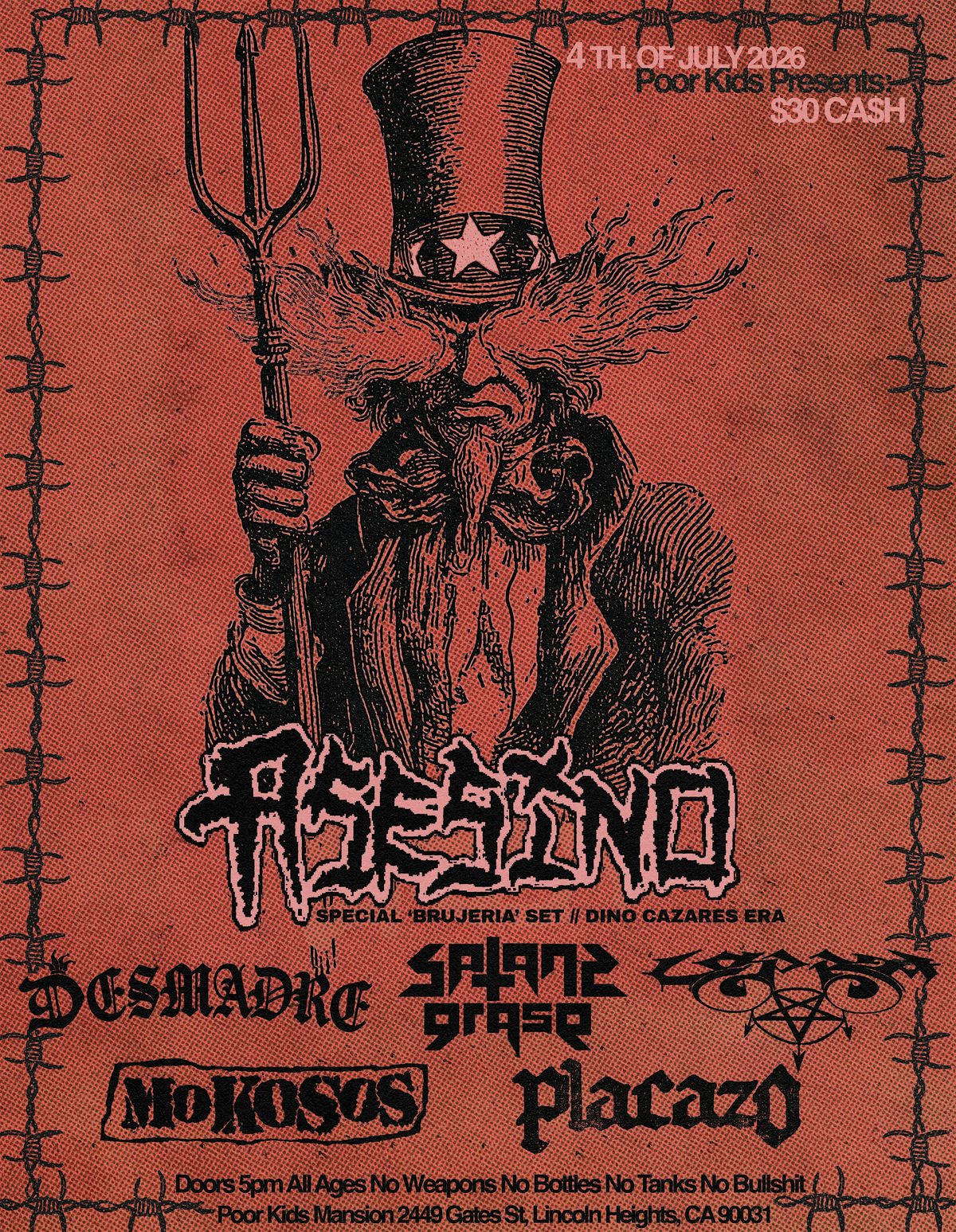 ASESINO at Poor Kids Mansion