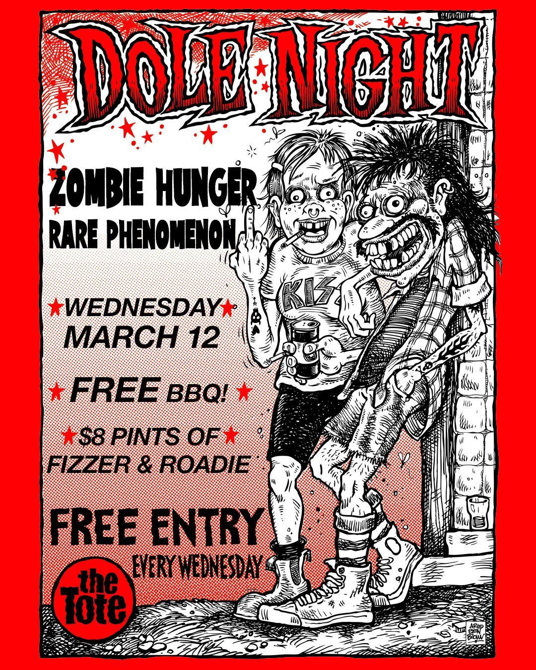 Dole Night with Zombie Hunger + Rare Phenomenon