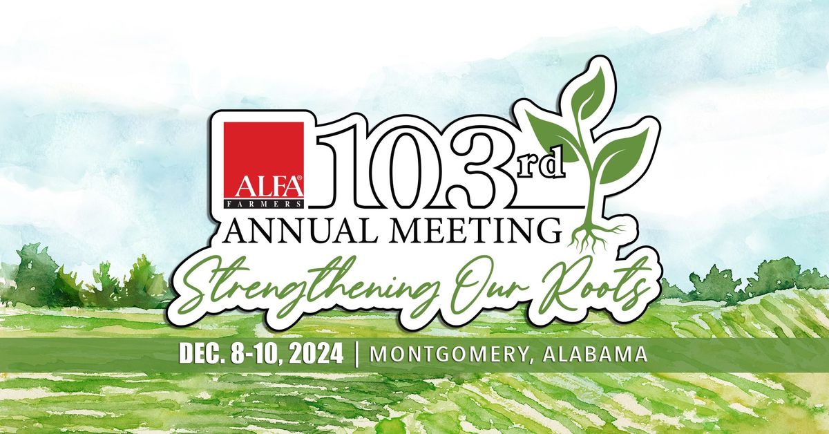 103rd Annual Meeting: Strengthening Our Roots