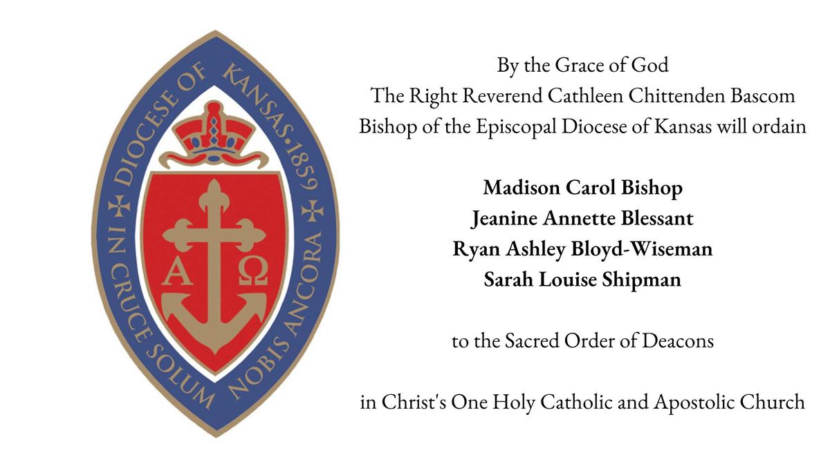 Ordinations to the Sacred Order of Deacons