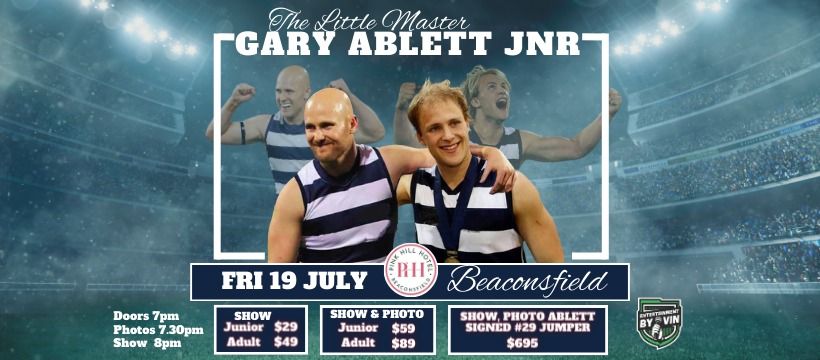 'The Little Master' Gary Ablett Jnr LIVE at Pink Hill Hotel, Beaconsfield!