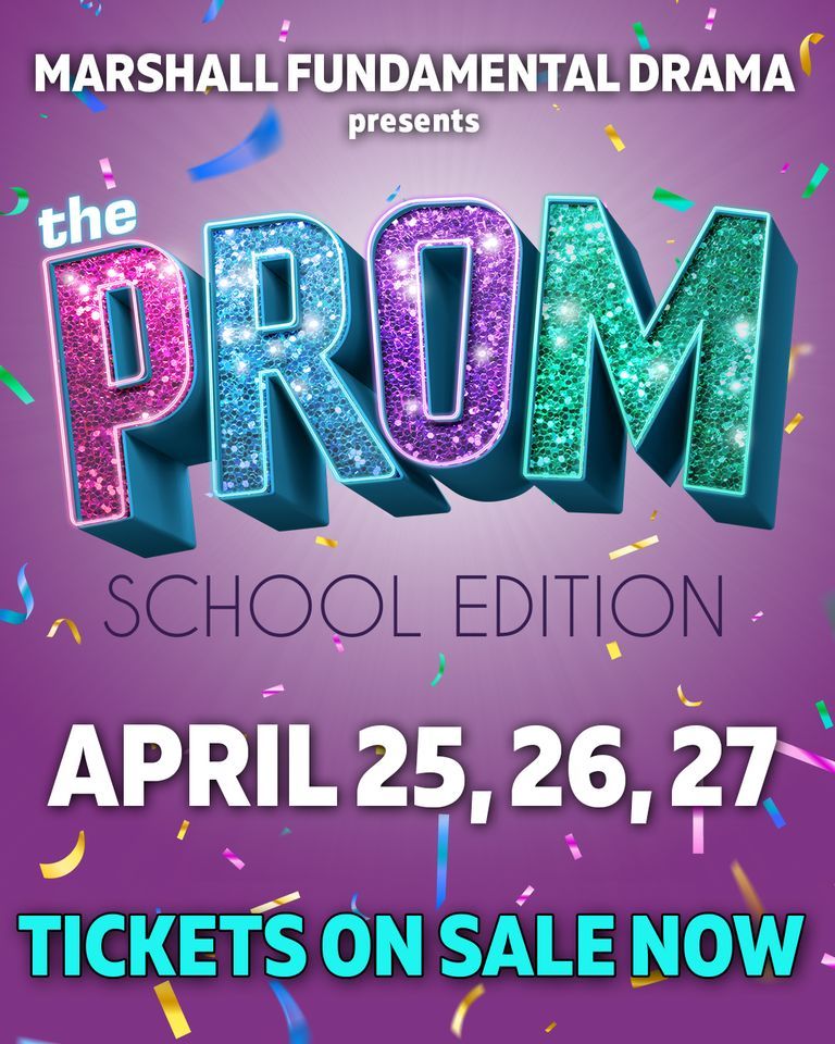 Marshall Drama Presents the Musical Production of "The Prom" School Edition