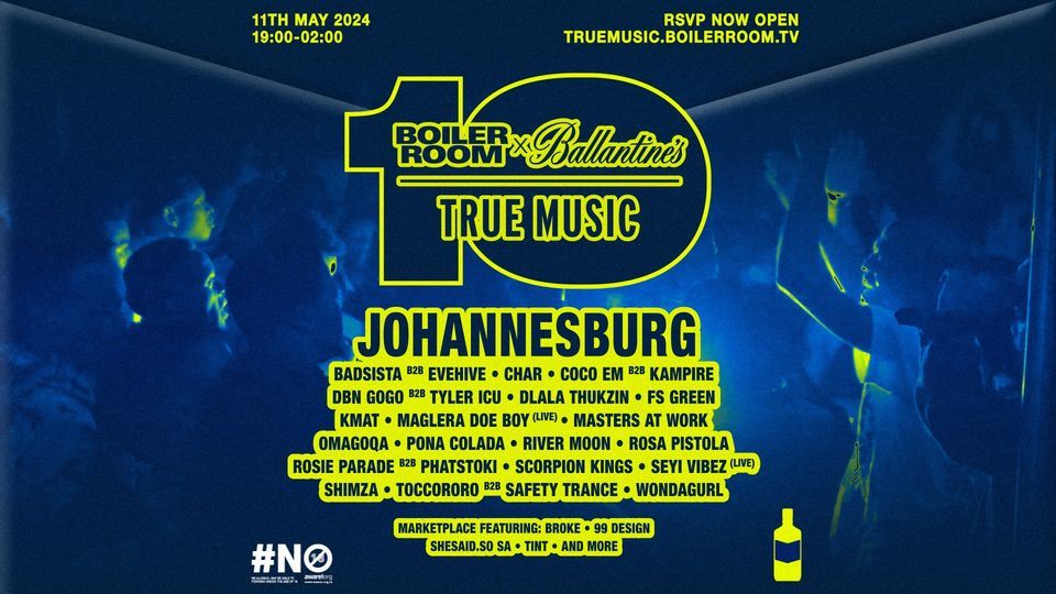 Boiler Room x Ballantine's True Music 10: Johannesburg