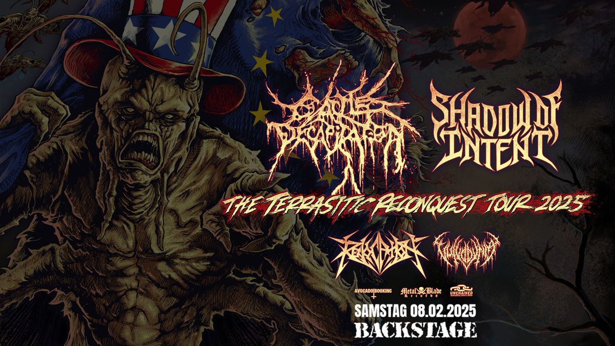 CATTLE DECAPITATION & SHADOW OF INTENT | THE TERRASITIC RECONQUEST TOUR 2025 | BACKSTAGE M\u00dcNCHEN