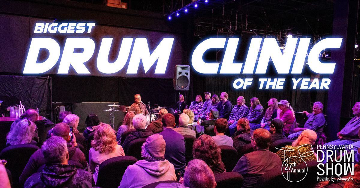 DRUM CLINIC - Ed Toth (The Doobie Brothers, Vertical Horizon) at The 27th Annual PA Drum Show