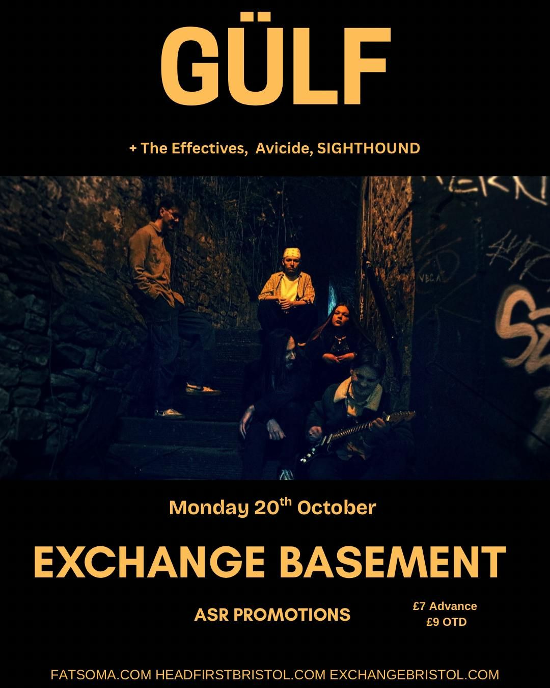 ASR Promotions Presents: G\u00dcLF + Support 