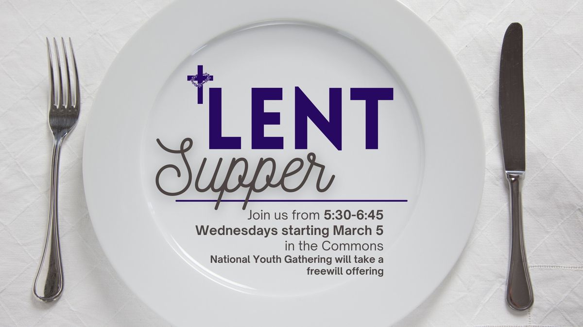 Lent Dinners