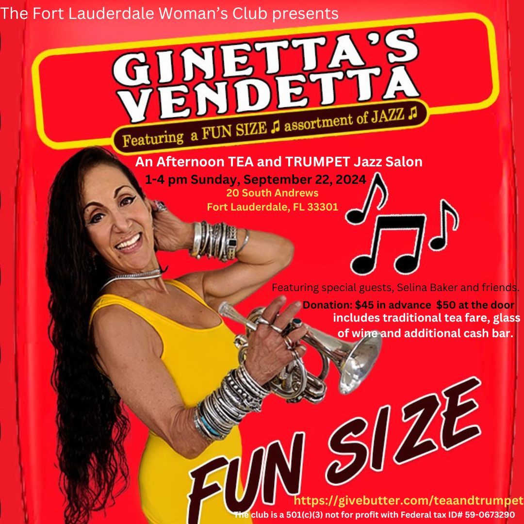 GINETTA'S VENDETTA - TEA AND TRUMPET An Afternoon Jazz Salon