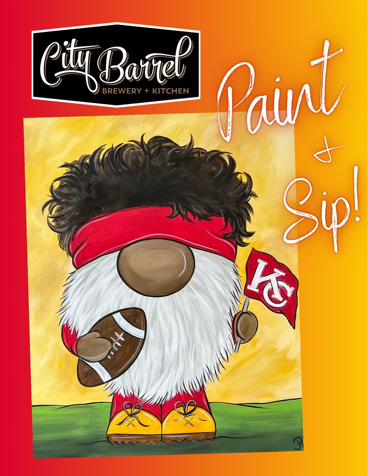 Paint & Sip at City Barrel Brewing!