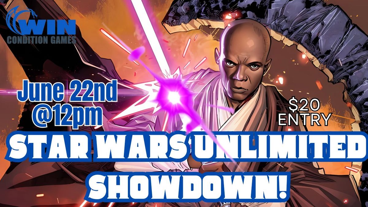 WCG Star Wars Unlimited Showdown!