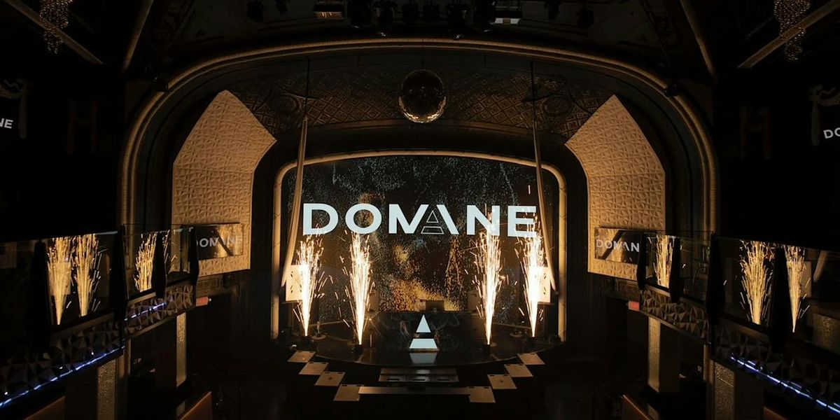 DOMAINE SATURDAY\u2019S - FREE ENTRY ALL NIGHT