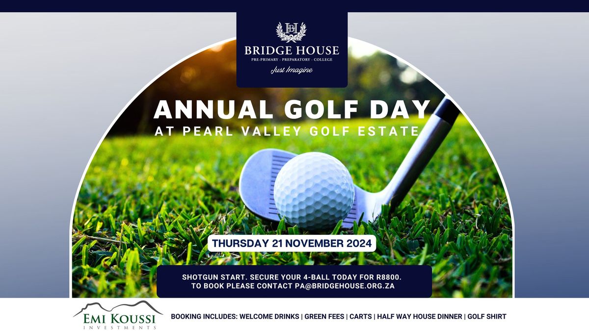 Annual Bridge House Golf Day