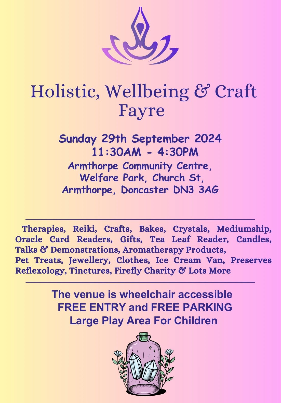 Holistic, Wellbeing & Craft Fayre