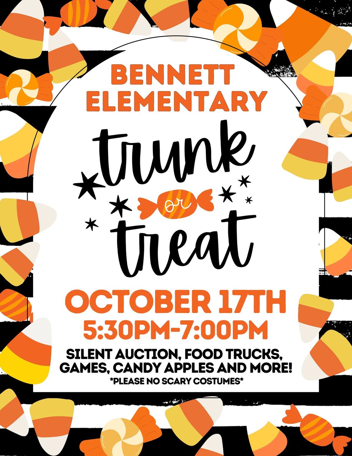 Bennett Elementary Trunk or Treat! 