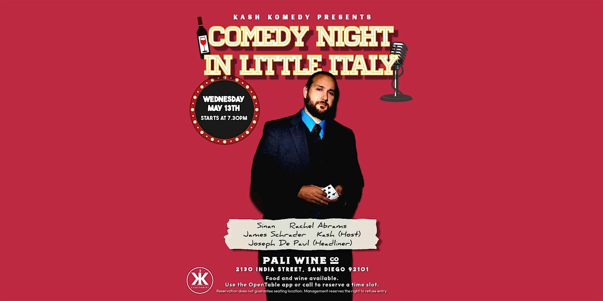 Comedy Night in Little Italy