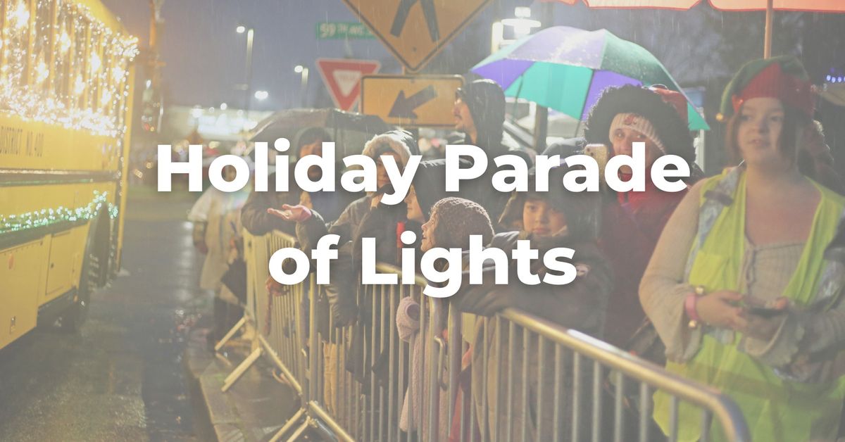 City of Lakewood Holiday Parade of Lights & Tree Lighting