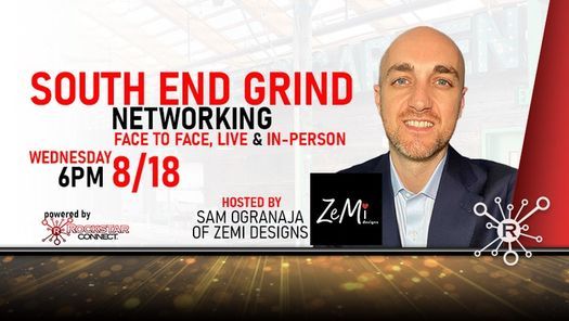 Free South End Grind Rockstar Connect Networking Event (August)