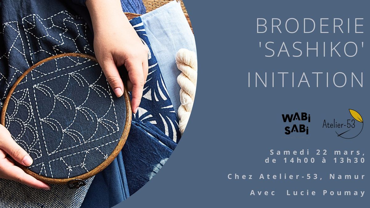 Atelier | Broderie "Sashiko" : initiation