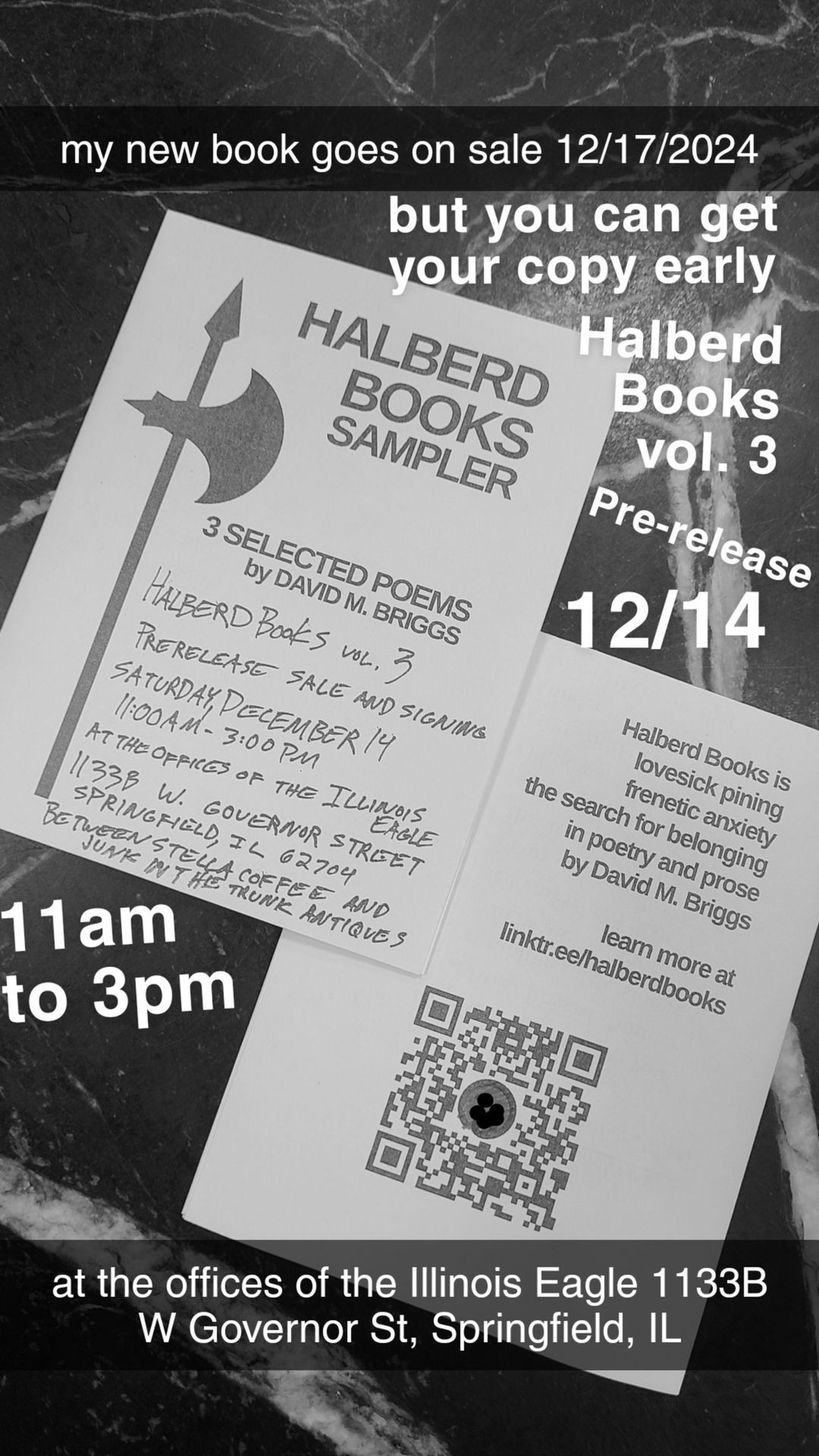 Pre-Release Party for Halberd Books vol. 3