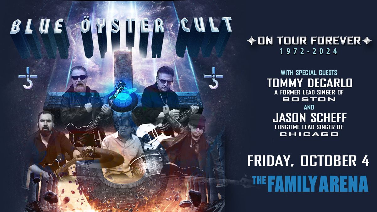 Blue Oyster Cult with Tommy DeCarlo and Jason Scheff