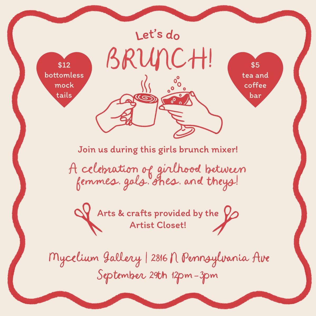 Let\u2019s do Brunch! A free ladies art mixer. 