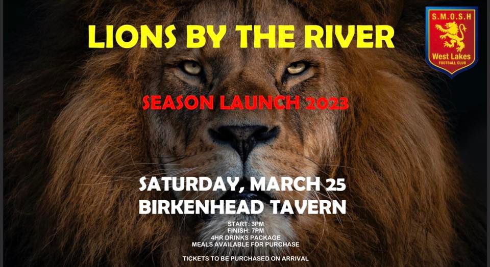 Men\u2019s 2023 Season Launch - LIONS BY THE RIVER