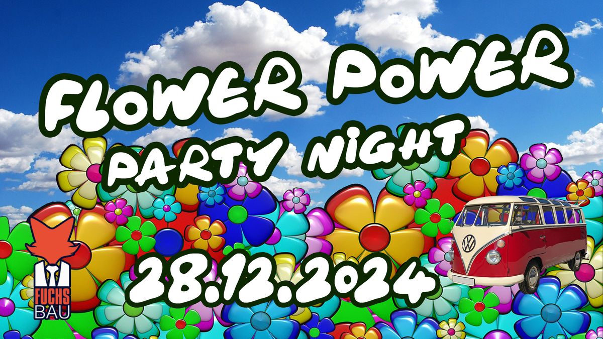 Flower Power Partynight + 2 Floors + Tanz und Karaoke