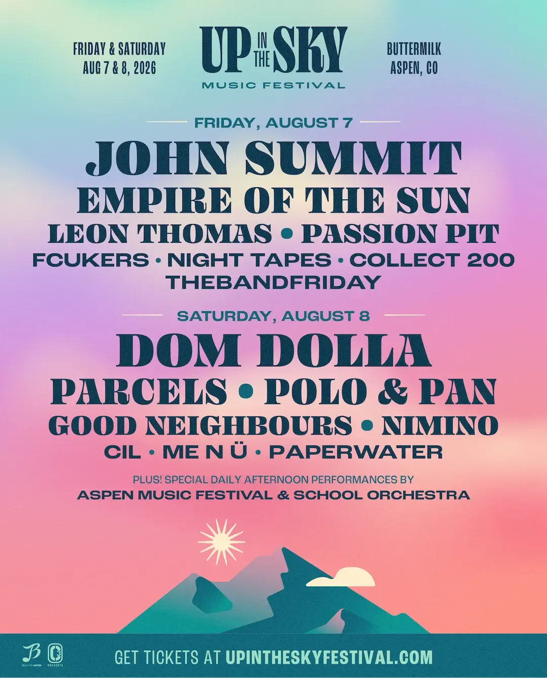 Up In The Sky Festival - Friday at Buttermilk Mountain
